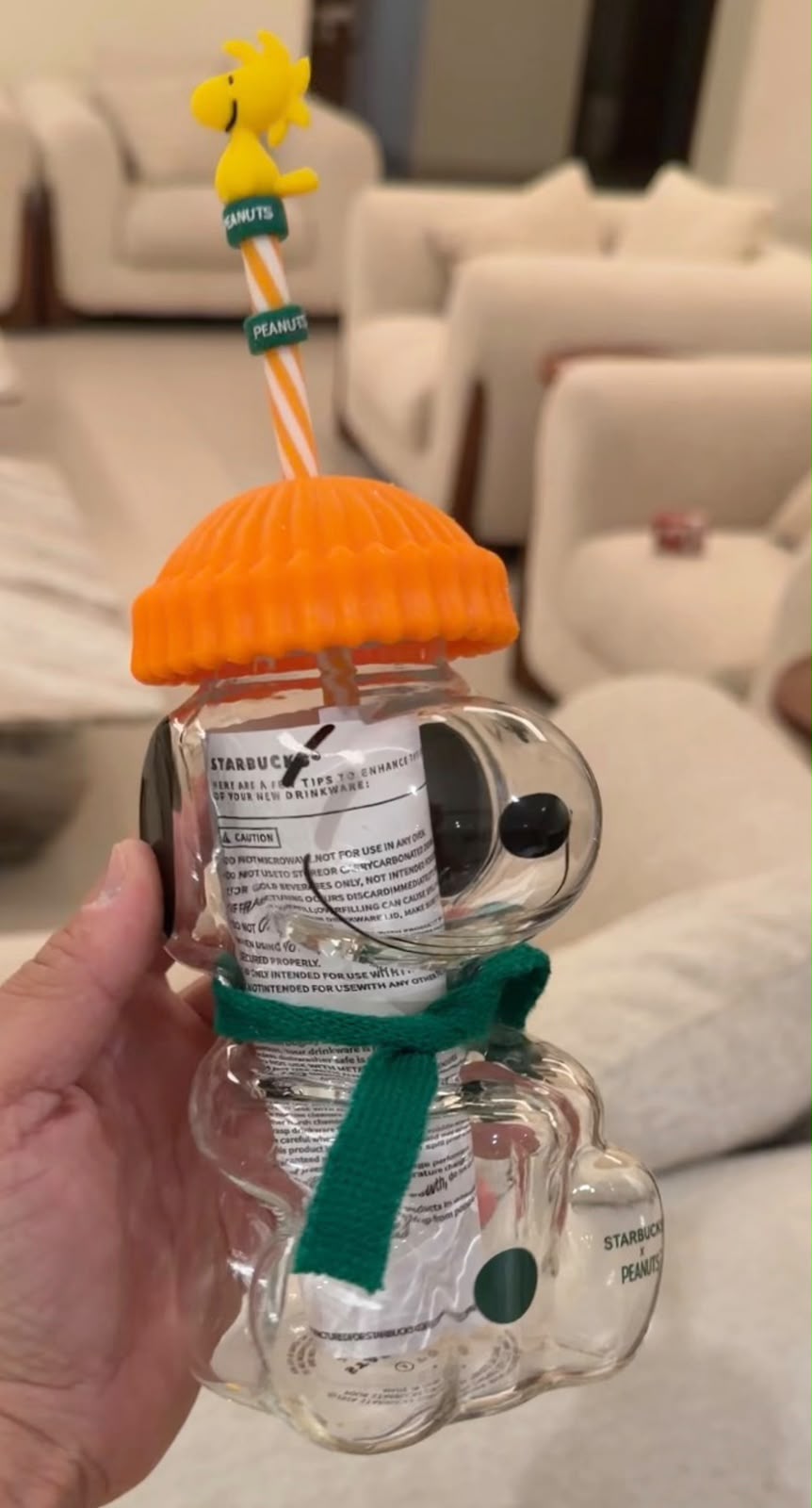 Starbucks cup snoopy