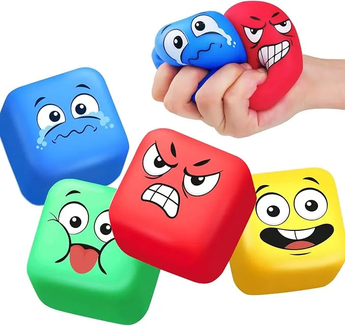 Needoh cube squeeze ball