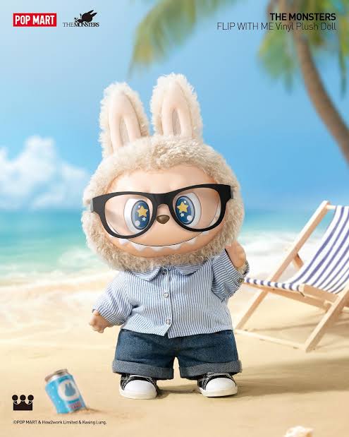 Pop mart (original) Labubu the monsters flip with me not blind box