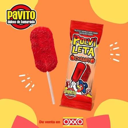 Polvileta Pavito chamoy