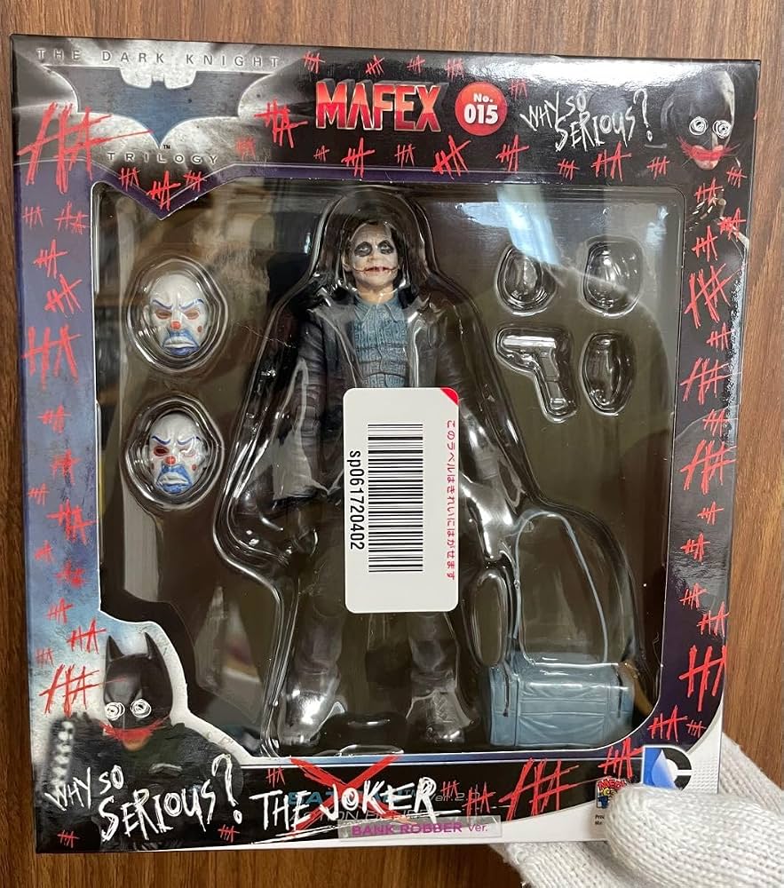 Mafex 015 The joker why so serious