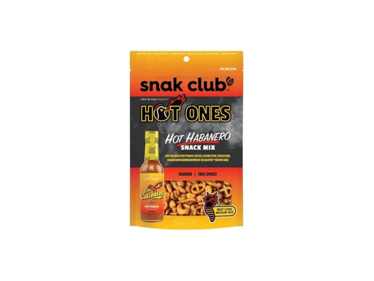 Snack club hot ones hot habanero 128g نادي الوجبات الخفيفة، هوت وانز، هوت هابانيرو