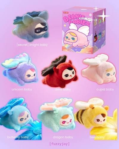 Pop mart pucky flying banies blind box
