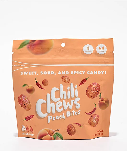 Chili chews peach bites