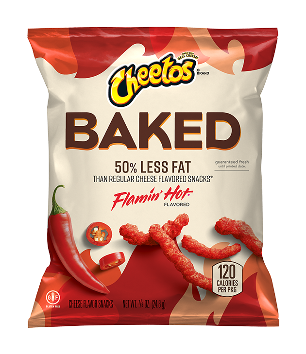 Cheetos baked flamin hot 24.8g