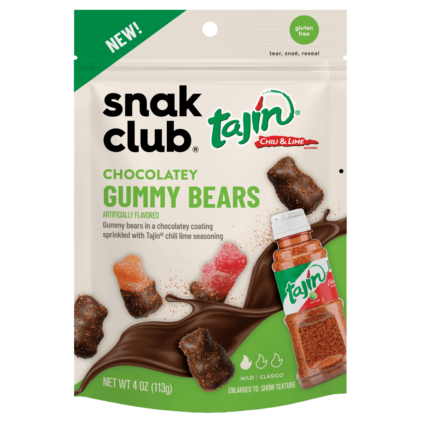 نادي الوجبات الخفيفة تاجين الدببة الصمغية