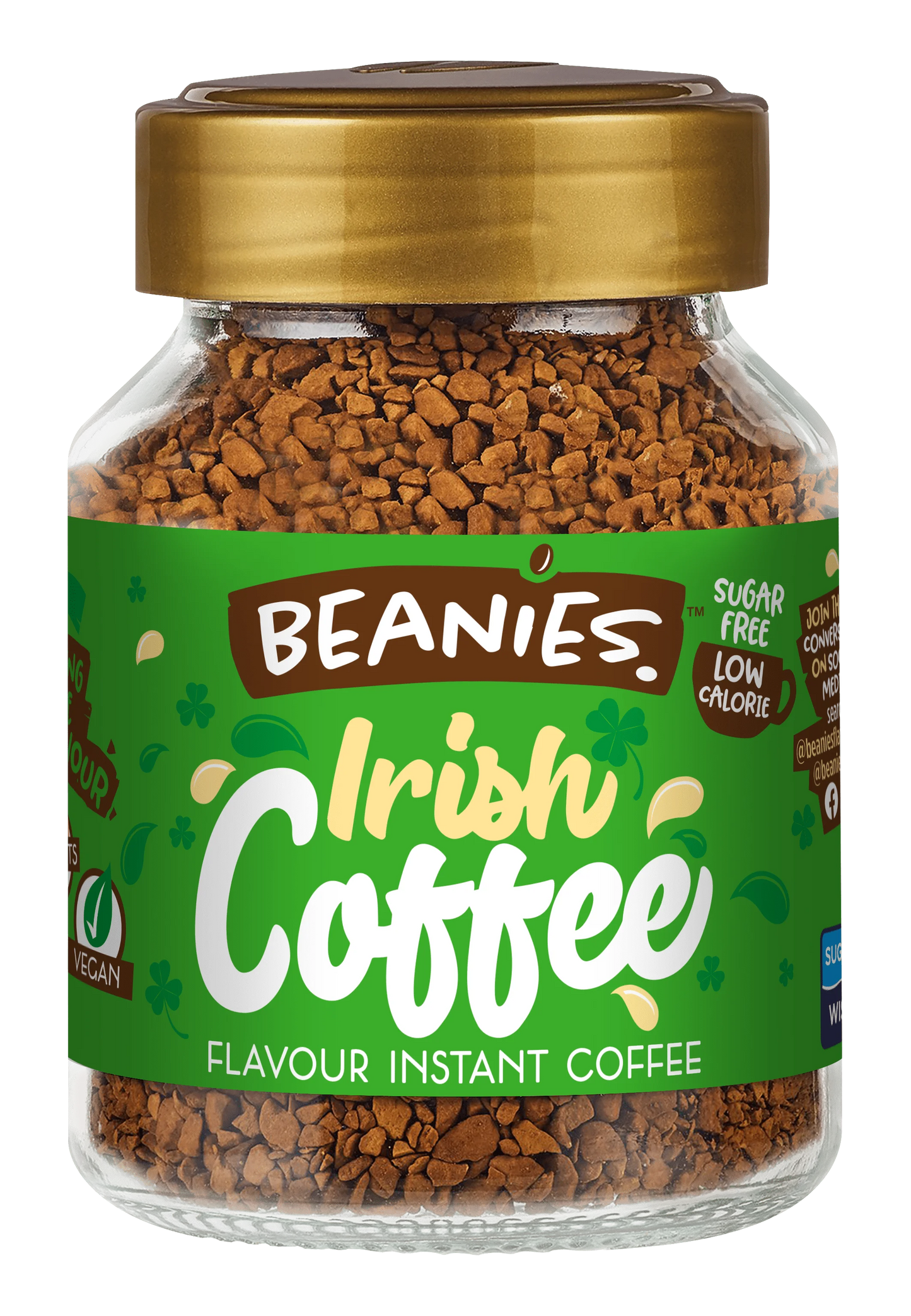 Beanies irish coffee flavored instant coffee