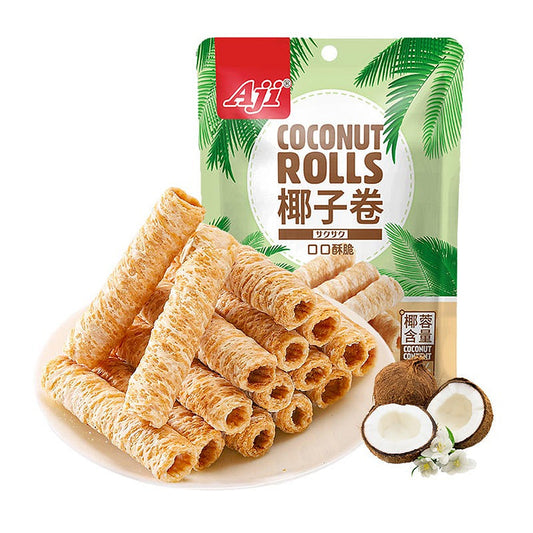 Aji coconut rolls milk