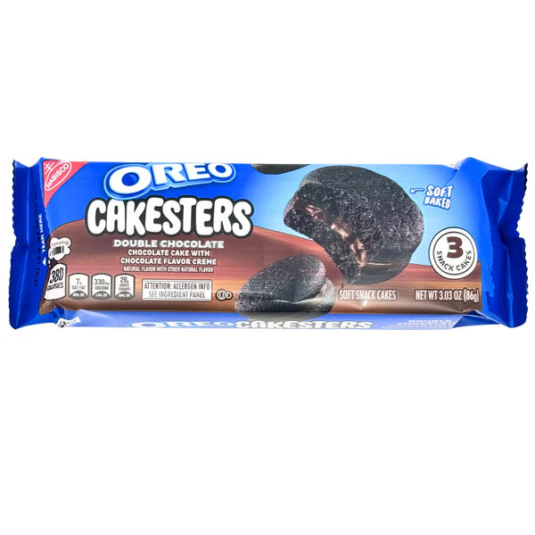 Oreo cakesters double chocolate bar لوح كعكة أوريو