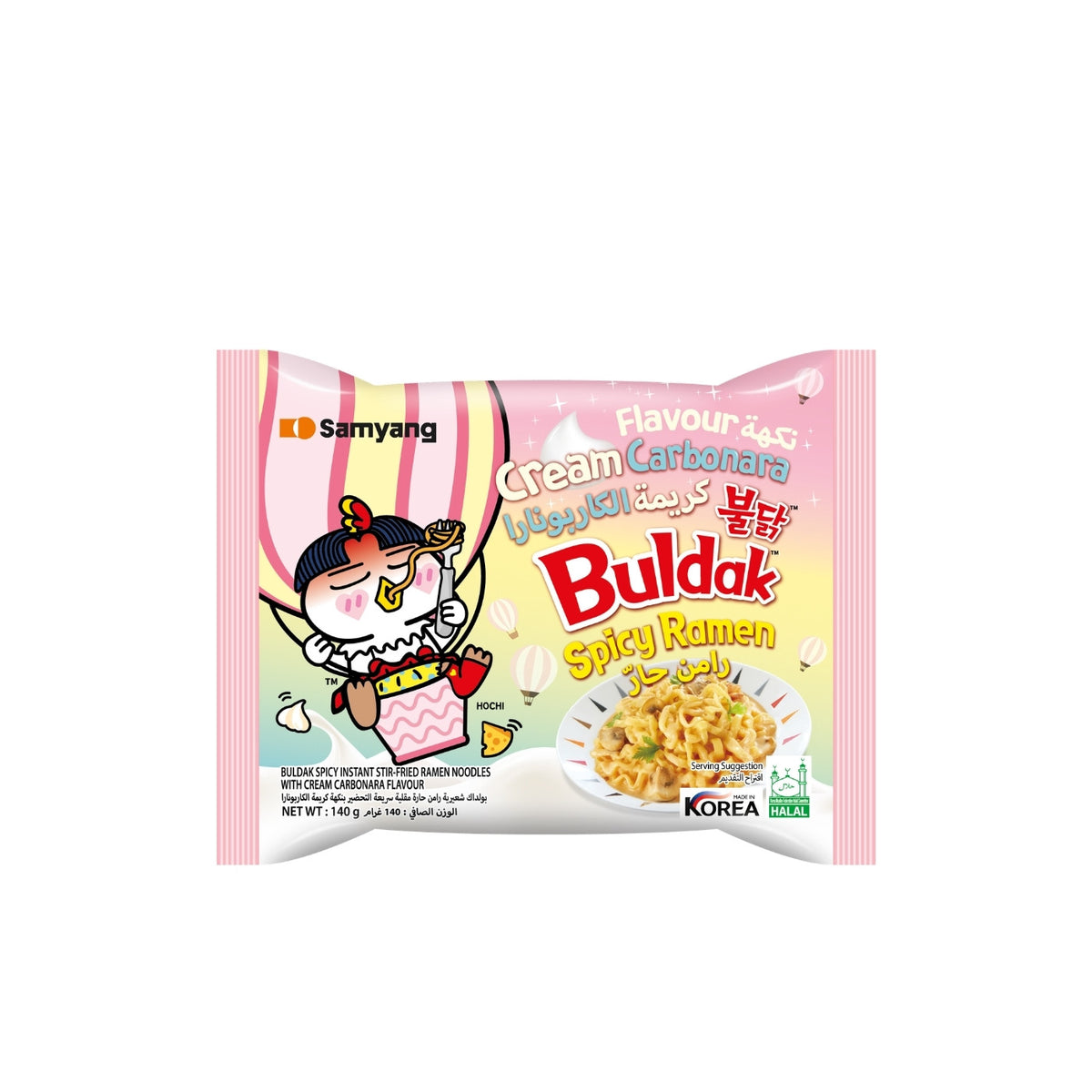 Samyang buldak Hot Chicken Raman cream carbonera 105g  نودلز
