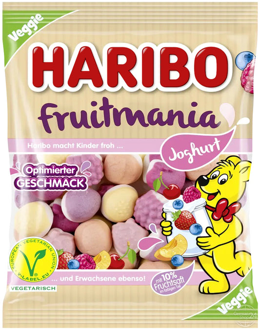Haribo fruitmania yougert .