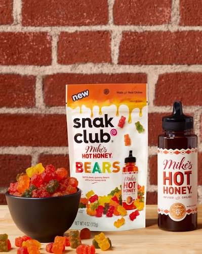 Snack club mike’s hot honey bears