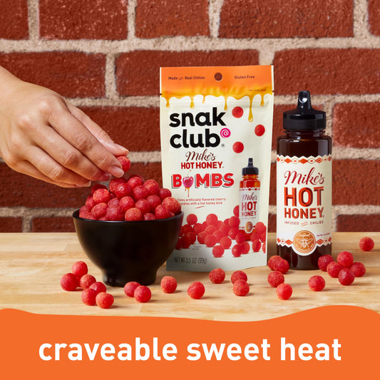 Snack club mike’s hot honey bombs