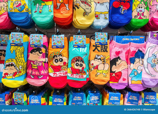 crayon shin chan socks