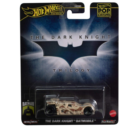 Hot Wheels Premium - 2024 Pop Culture - The Dark Knight Batmobile - Batman