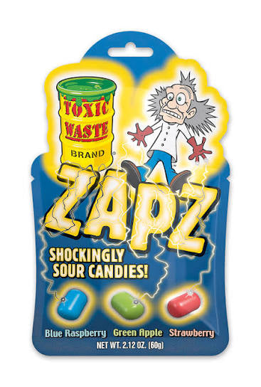 Toxic waste zapz sour candies