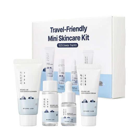 1025 dokdo trial kit travel mini skincare kits khad