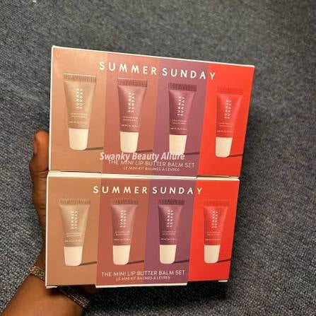 The mini lip butter balm set summer sunday khad
