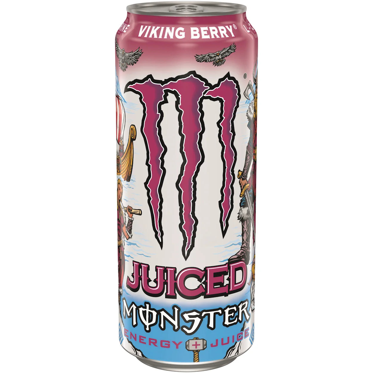 Monster viking berry juiced energy drink