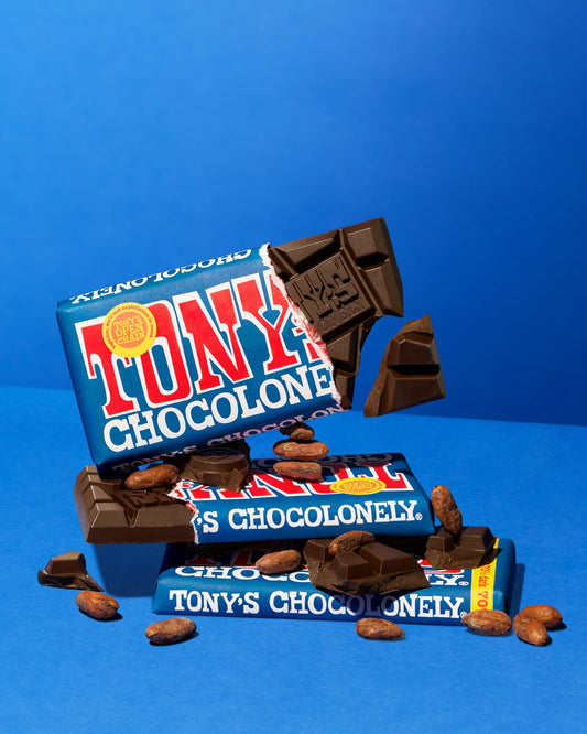 Tony’s chocolonely milk dark chocolate 70%
