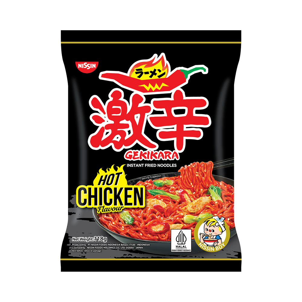 Nissin gekikara ramen hot