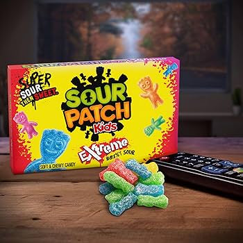 SOUR PATCH KIDS extreme جيلي ساور باتش حامض اكستريم