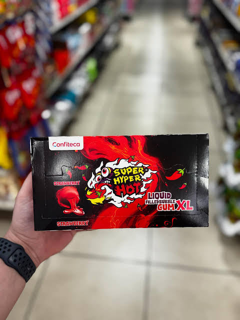 Confiteca super hyper hot strawberry XL gum