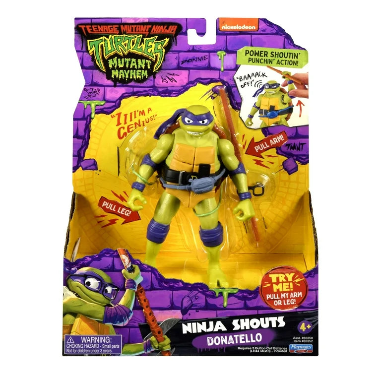 Tmnt mutant mayhem ninja shouts donatello