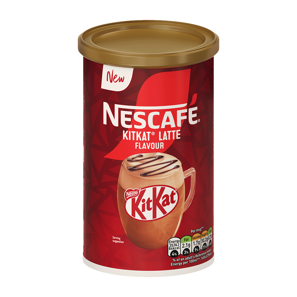 Nescafe kitkat latte