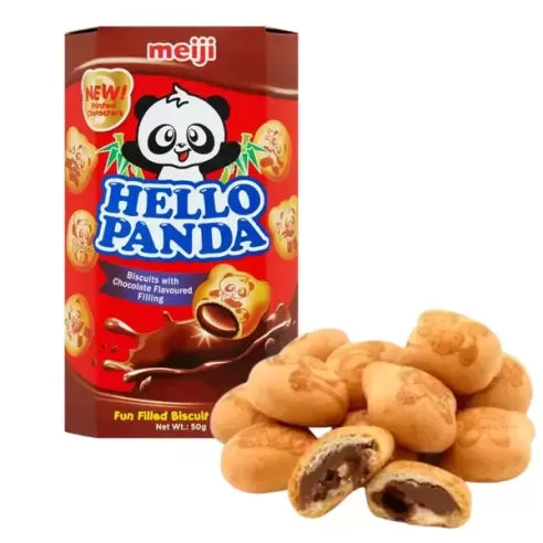 Meiji Hello panda chocolate