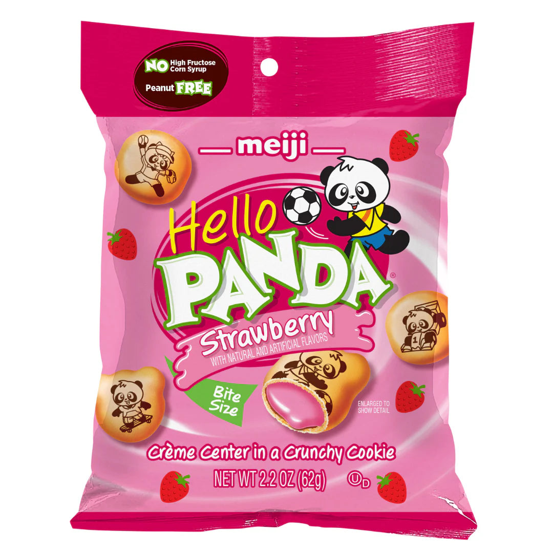 Meiji Hello panda strawberry ميجي مرحباً باندا الفراولة