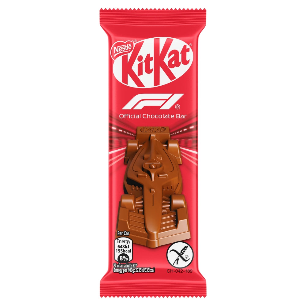 Nestle kitkat f1 official chocolate bar of formula 1