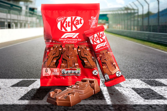 Nestle kitkat f1 official chocolate bar of formula 1