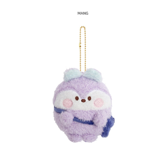 BT21 MININI PLUSH KEYRING [ PONPON-ENJOY ] mang