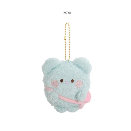 BT21 MININI PLUSH KEYRING [ PONPON-ENJOY ] koya