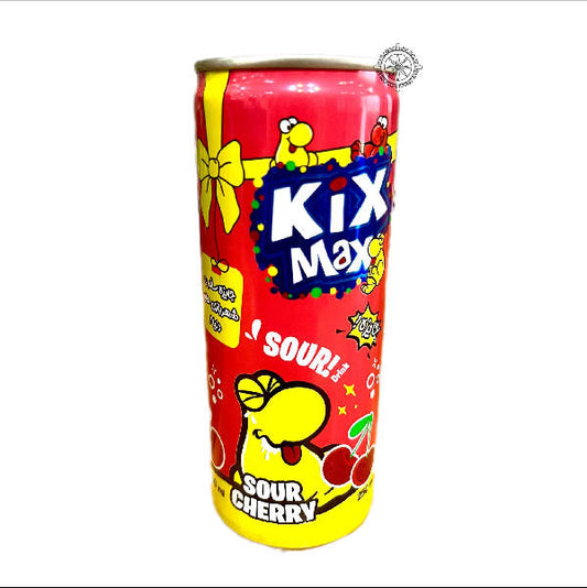 Kix max sour cherry drink مشروب كيكس ماكس بنكهة الكرز الحامض