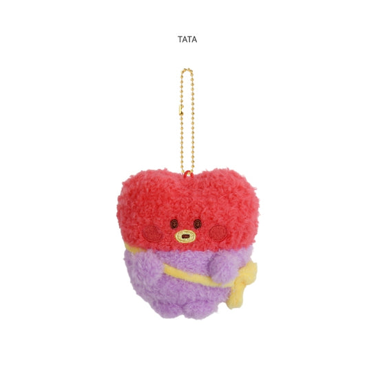 BT21 MININI PLUSH KEYRING [ PONPON-ENJOY ] tata
