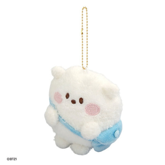 BT21 MININI PLUSH KEYRING [ PONPON-ENJOY ] RJ