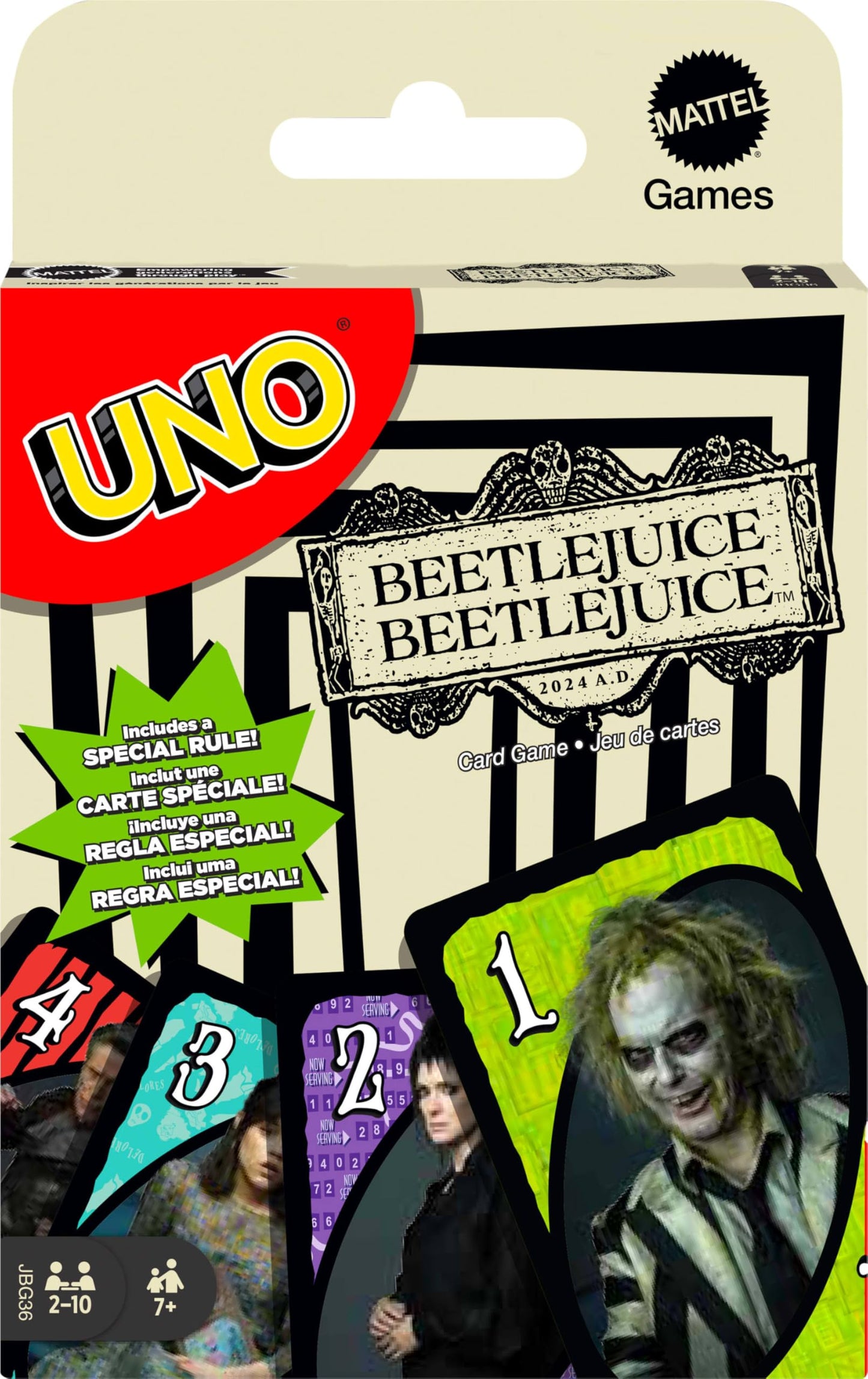 UNO Beetlejuice Card game