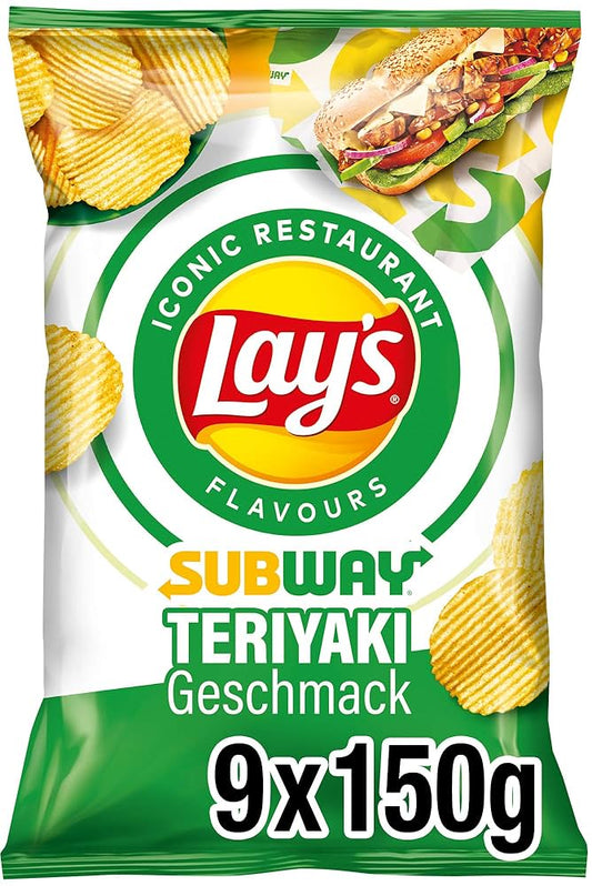 Lays subway teriyaki