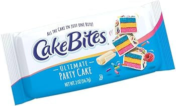 The Original Cakebites by Cookies United, Grab-and-Go Bite-Sized Snack, Ultimate Party Cake كيك بايتس الأصلي من كوكيز يونايتد، وجبة خفيفة سهلة الحمل، كعكة الحفلات المثالية