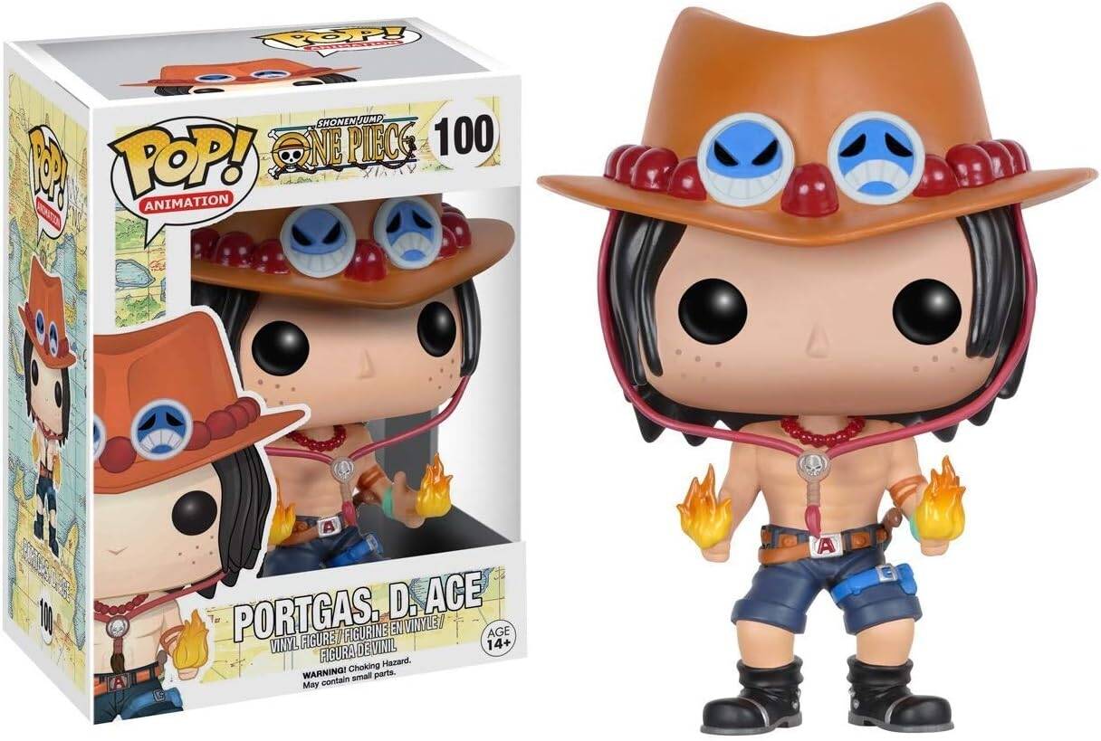 Funko Pop One Piece Portgas D. Ace 100 Vinyl Figure