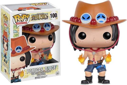 Funko Pop One Piece Portgas D. Ace 100 Vinyl Figure