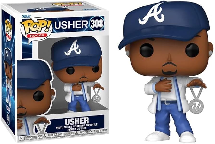 Funko Pop Usher 308 Vinyl Figure