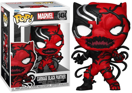 Funko Pop Marvel Carnage Black Panther 1434 Vinyl Figure