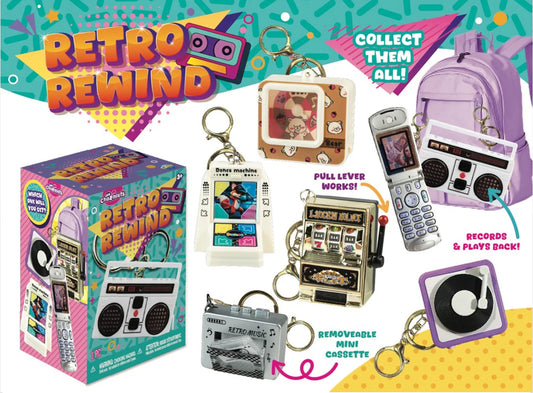 Charmlets Retro Rewind Charms Assrt - 1pc