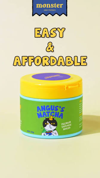 Monster and friends angus’s matcha