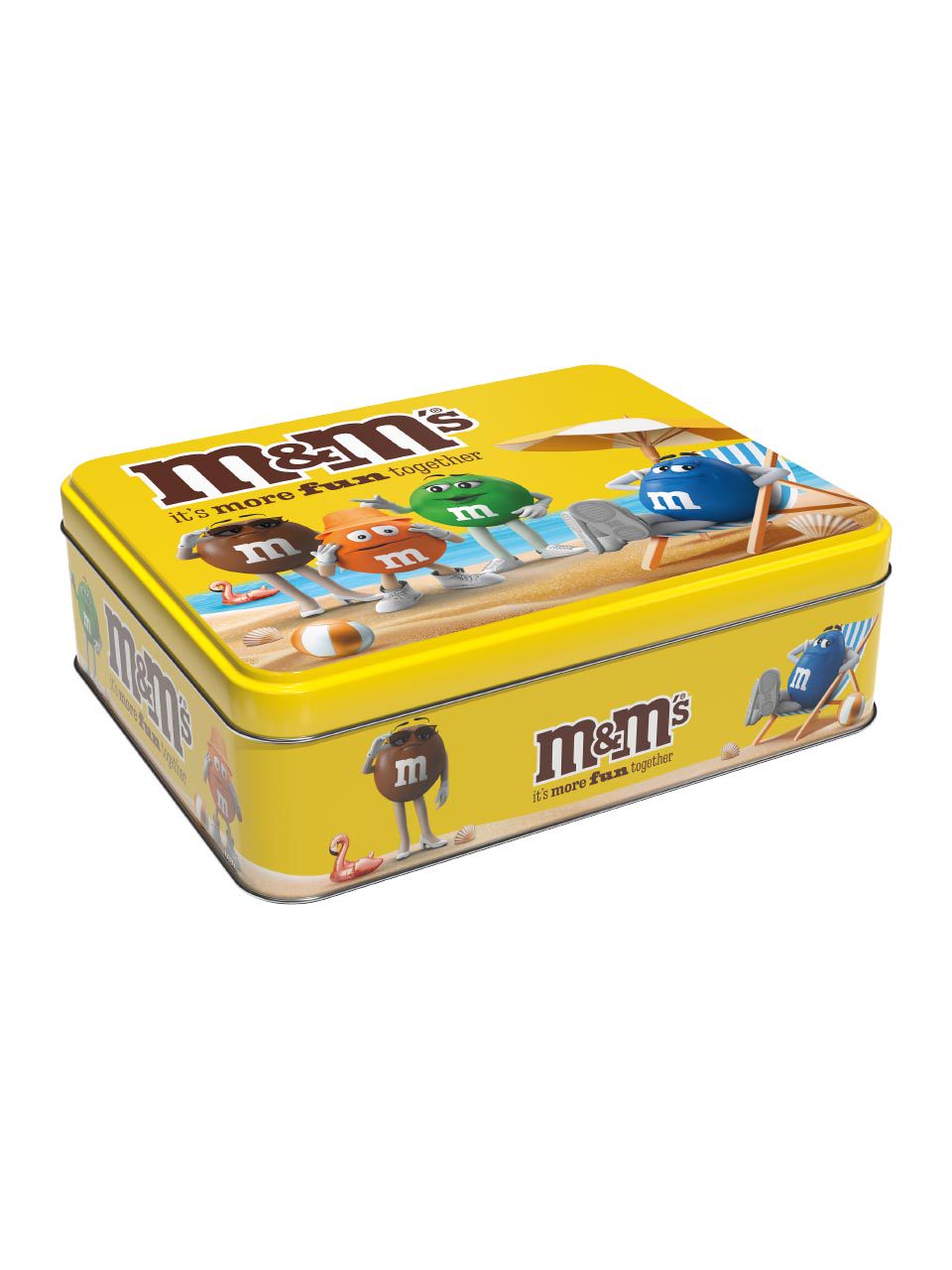 M&M's peanut fun together steel box