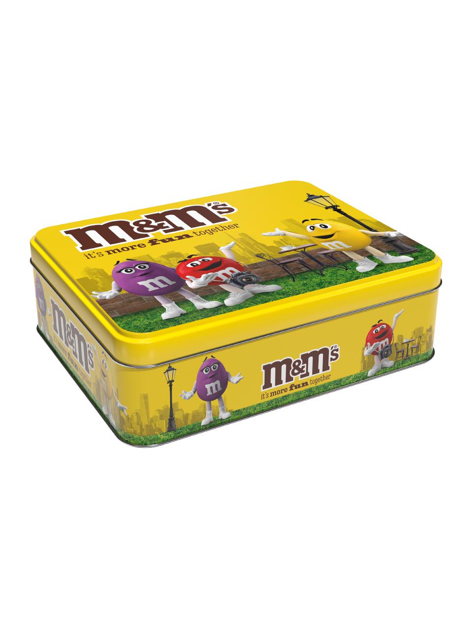 M&M's peanut fun together steel box