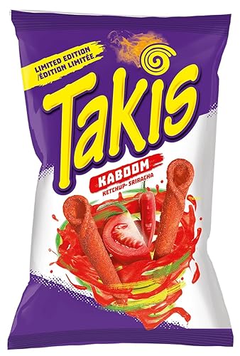 Takis kaboom ketchup sriracha